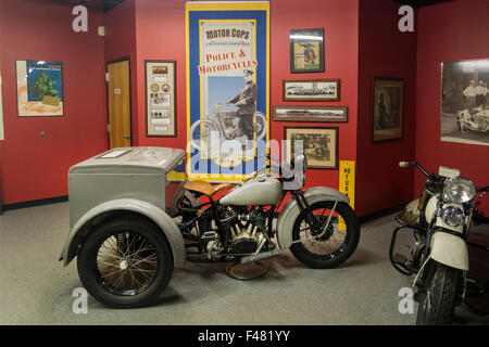 Wheels through time museum in Maggie Valley NC Stock Photo