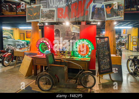 Wheels through time museum in Maggie Valley NC Stock Photo