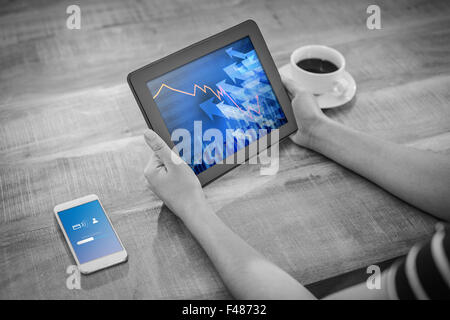 Composite image of loading screen Stock Photo