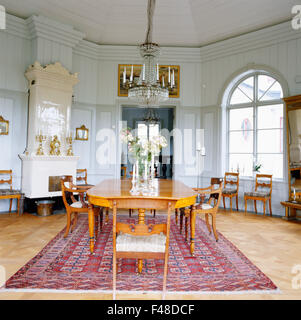 The interior of a country house, Sweden. Stock Photo