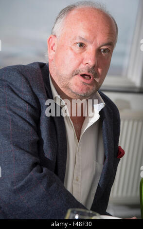 Andrew Long, Chief Executive of Extra MSA who want to build a motorway service area at Jcn 35 on the M1 at Smithy Wood Stock Photo