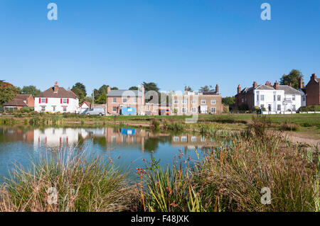 Pond on West Common, Gerrard's Cross, Buckinghamshire, England, United Kingdom Stock Photo