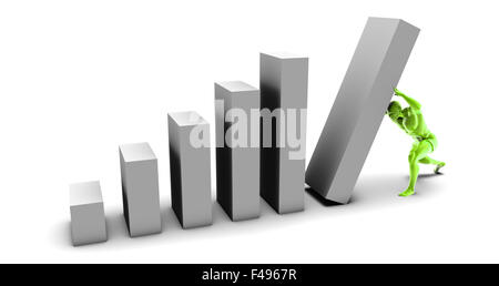 Hard Work and Effort Leads to Success as Concept Stock Photo