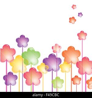 Flowers background Stock Vector