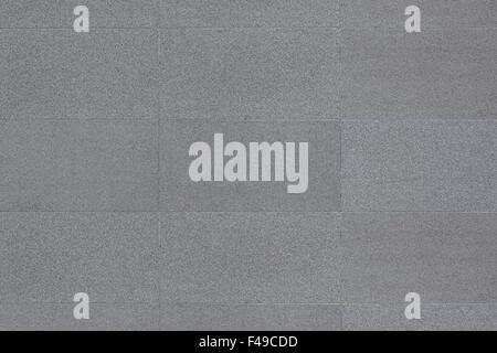 Gray cement wall, granite concrete tiles, abstract background Stock Photo