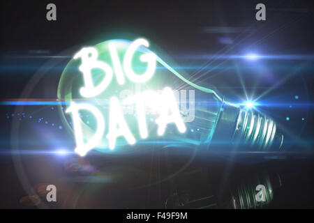 Composite image of big data Stock Photo