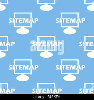 Sitemap seamless pattern Stock Photo