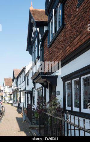 Period houses on Wargrave High Street, Wargrave, Berkshire, England, United KIngdom Stock Photo