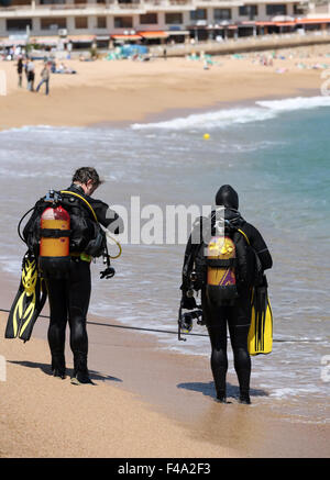 Frogmen Stock Photo