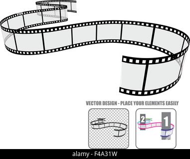 Vector Film roll Stock Vector