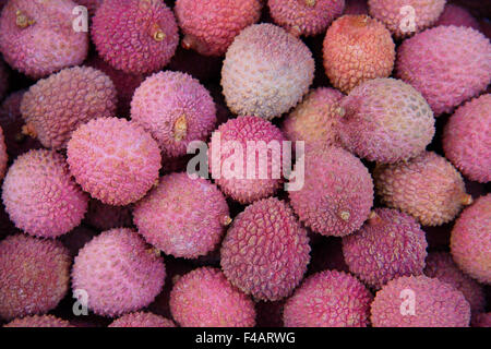 Lychees Stock Photo