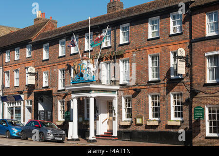 Best Western The Rose & Crown Hotel, Tonbridge High Street, Tonbridge, Kent, England, United Kingdom Stock Photo