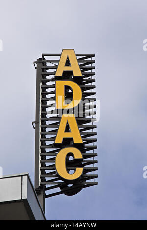 Adac yellow angel editorial stock image. Image of adac - 177571694