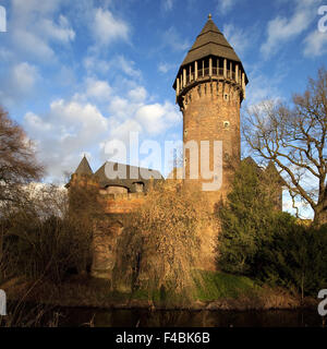 Linn Castle, Krefeld, Germany. Stock Photo