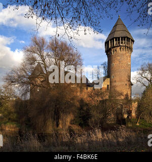 Linn Castle, Krefeld, Germany. Stock Photo