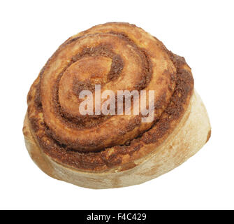 cinnamon roll bread isolated on white background Stock Photo - Alamy