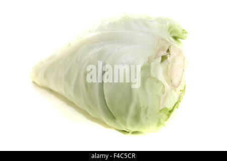 green sweetheart cabbage Stock Photo