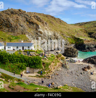 Kynance Cove Cafe, Lizard Peninsula, Cornwall, England, UK in Summer ...