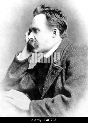 FRIEDRICH NIETZSCHE (1844-1900) German philosopher about 1870 Stock Photo
