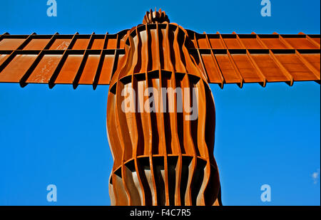 Anthony Gormleys Angel of the North, Gateshead Stock Photo