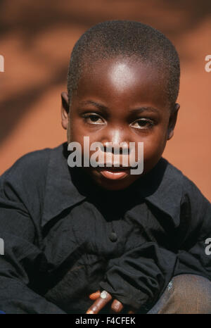 Tanzania, Congolese boy. (Large format sizes available) Stock Photo