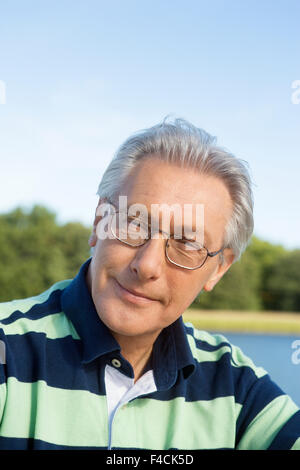 A smiling man, portrait. Stock Photo