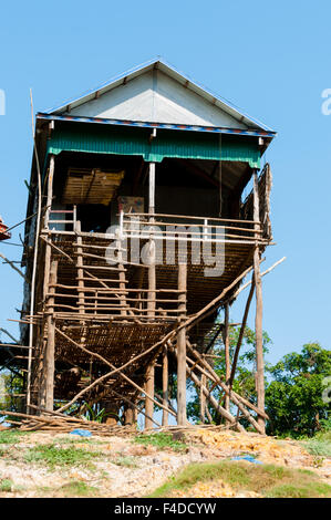 House on stilts Stock Photo