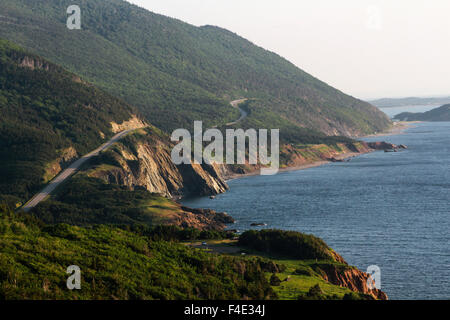 The Cabot Trail in Nova Scotia Stock Photo