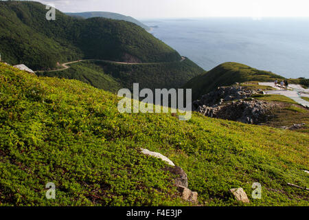 The Skyline Trail in Cape Breton, Nova Scotia. Stock Photo