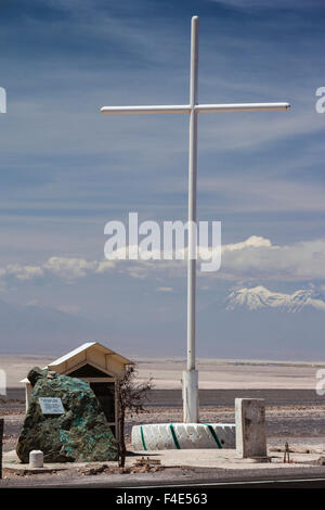 Chile, Calama, monument to the victims of political violence during the Pinochet regime. Stock Photo