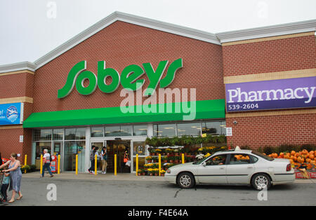 Sobey's Grocery store in Sydney, Nova Scotia. Stock Photo