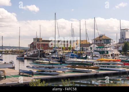 Marina In Port Townsend Puget Sound Washington State United