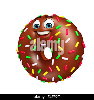 3d rendered illustration of na cartoon character Stock Photo