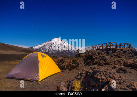 Lonquimay volcano, outdoors, araucania region, chile Stock Photo