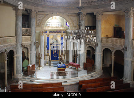 5620. Modena synagogue, interrior Stock Photo