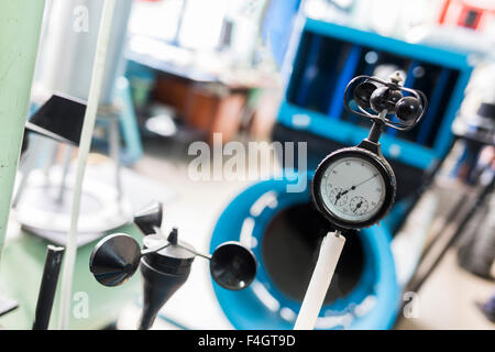 Inside of a student's laboratory in a physics school for the students to research. Stock Photo