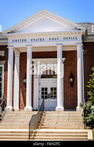 US Post Office, 104 Spring Avenue, Chestertown, Maryland Stock Photo