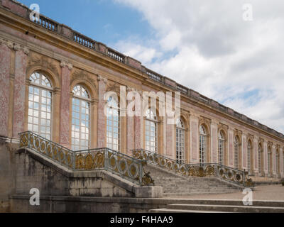 The Grand Trianon building facade Stock Photo