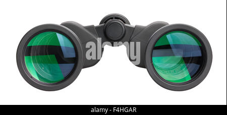 binoculars isolated Stock Photo