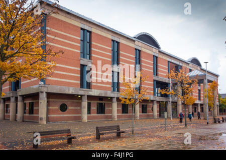 Teesside Combined Law Courts including Crown Court at Middlesbrough in Autumn Stock Photo