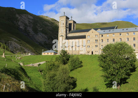 Basilica, Shrine of Our Lady of La Salette, La Salette-Fallavaux, Isere, France, Europe Stock Photo