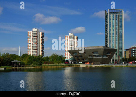 Canada Water, Rotherhithe, East London SE16, United Kingdom Stock Photo