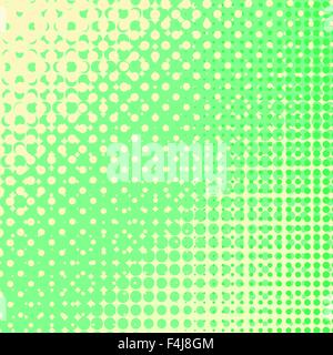 Colored Halftone Patterns. Set of  Halftones Stock Vector