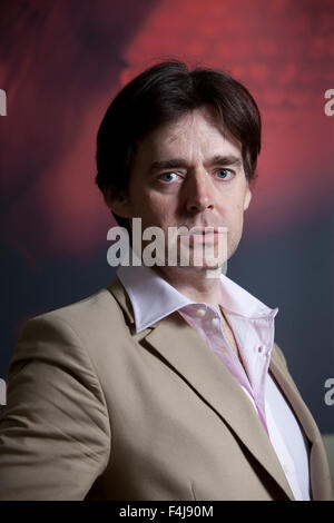 Robert Wilton, author and former civil servant, at the Summerhall Historical Fiction Festival 2015. Edinburgh, Scotland. Stock Photo