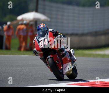 29th May 2015, Mugello Circuit, Italy.  Jonas Folger during free practice at the Mugello International Circuit Stock Photo