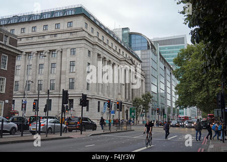 Wellcome Collection, Wellcome Library and Wellcome Trust buildings, Euston Road, London Stock Photo