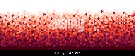 Abstract geometric banner full vector Stock Vector