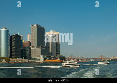 Manhattan Skyline, New York, USA Stock Photo