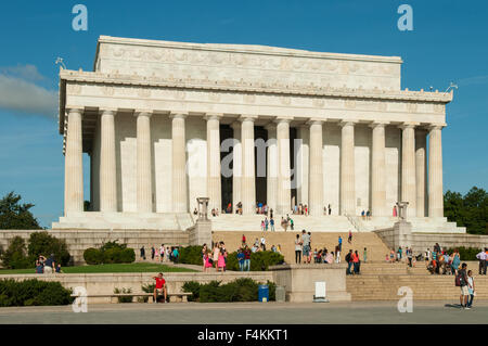 Lincoln Memorial Building, Washington DC, USA Stock Photo