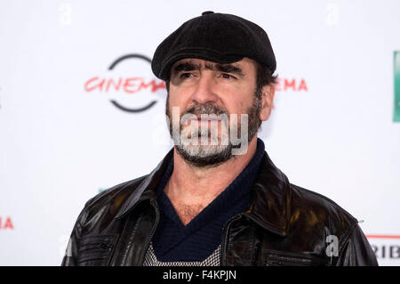 Rome, Italy. 19th Oct, 2015. Eric Cantona attends the 'Le Roi du Monde' photocall at 10th Rome Film Fest 2015/Festa del Cinema di Roma 2015 on October 19, 2015 in Rome, Italy. Credit:  dpa/Alamy Live News Stock Photo